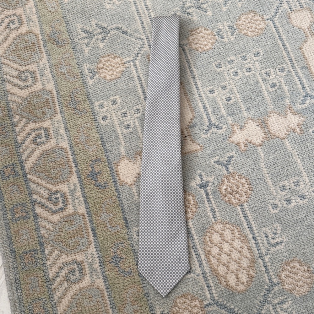 Louis Vuitton Silver Tie Micro Damier NWOT